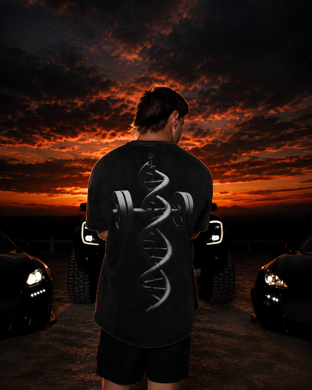 DNA Oversized Tee - Built for Your Physique